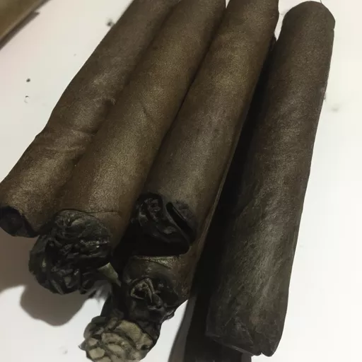 black little cigars