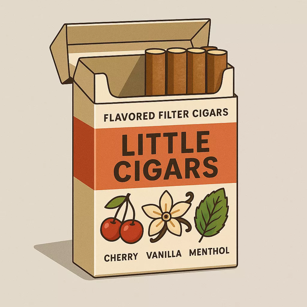 flavored filtered cigars